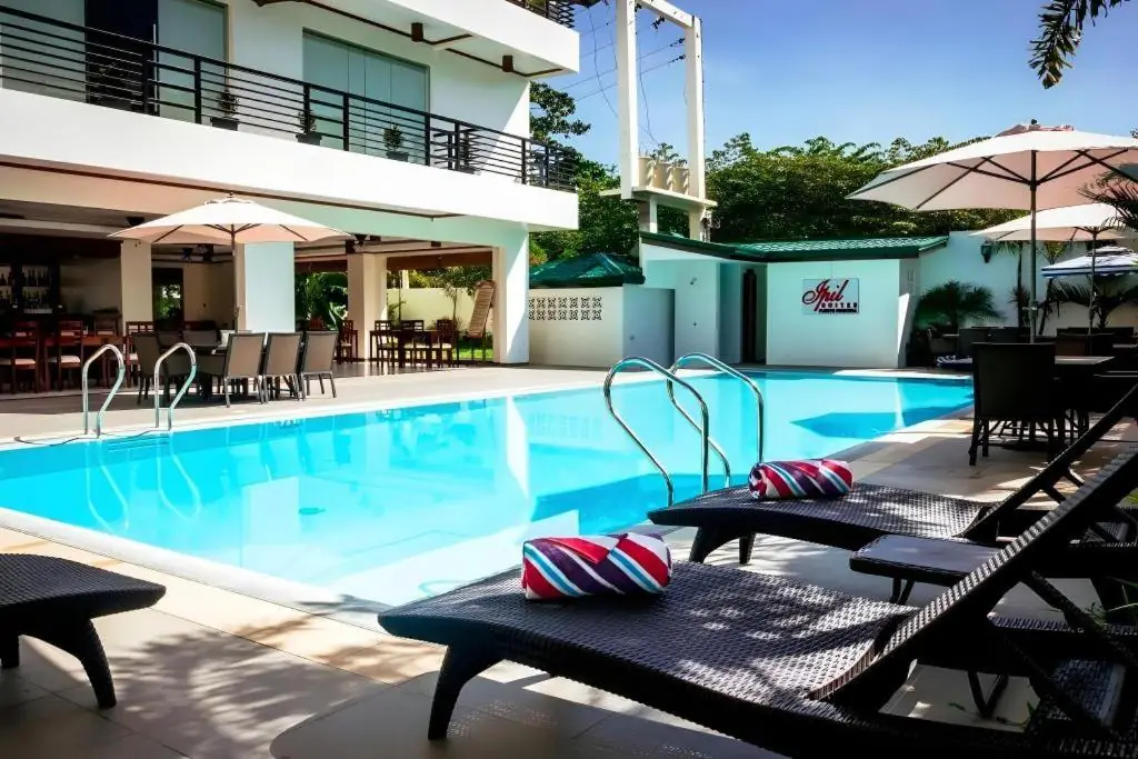 Swimming pool at Ipil Suites